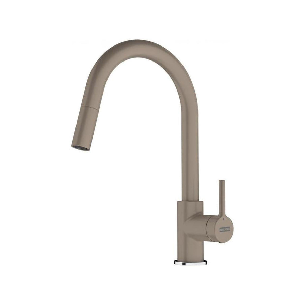 FRANKE 115.0626.084 MISCELATORE MONOCOMANDO CON DOCCETTA ESTRAIBILE COLORE OYSTER
