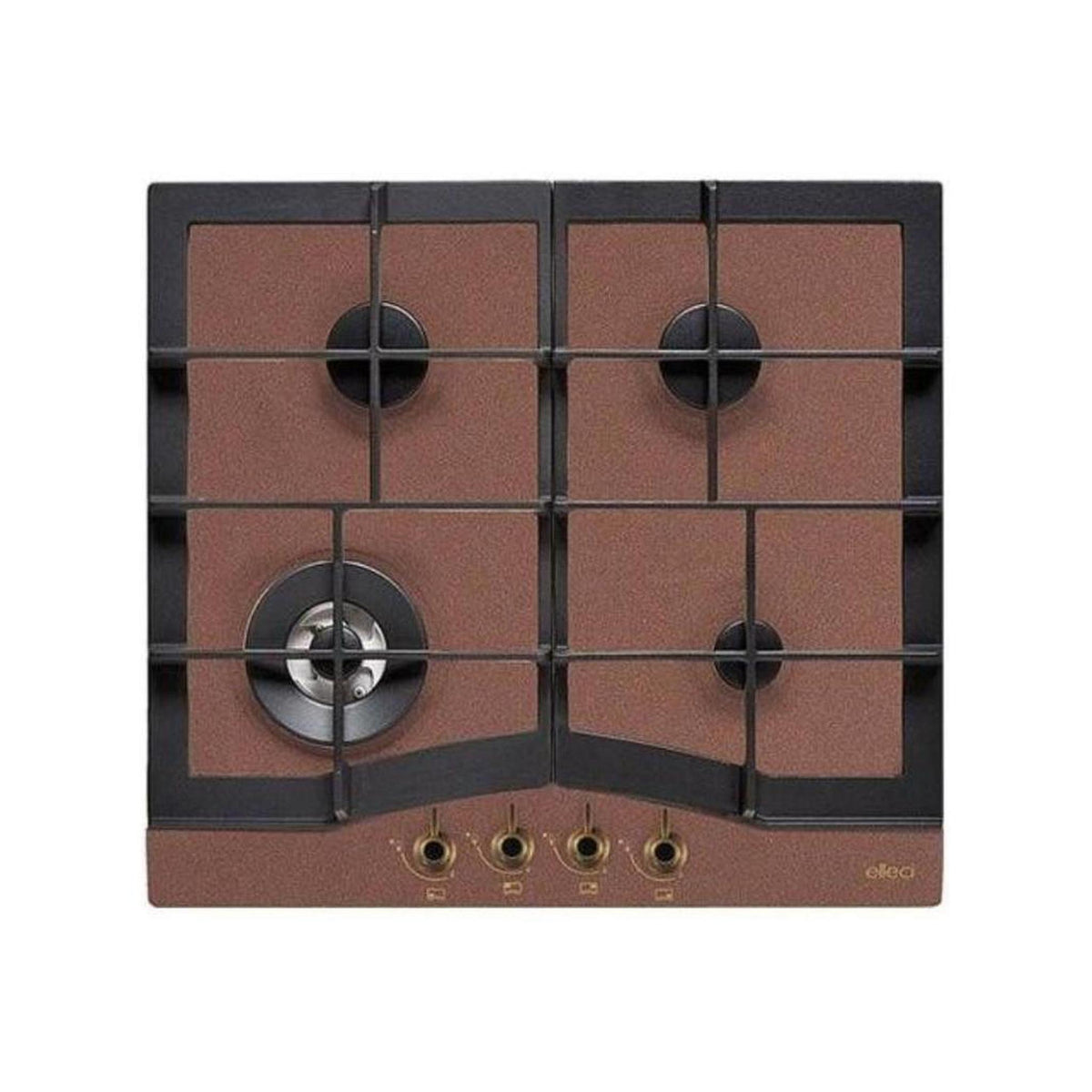 ELLECI PMSB60272WY BOMBE' PIANO COTTURA 63CM 4 FUOCHI A GAS COLORE RAME