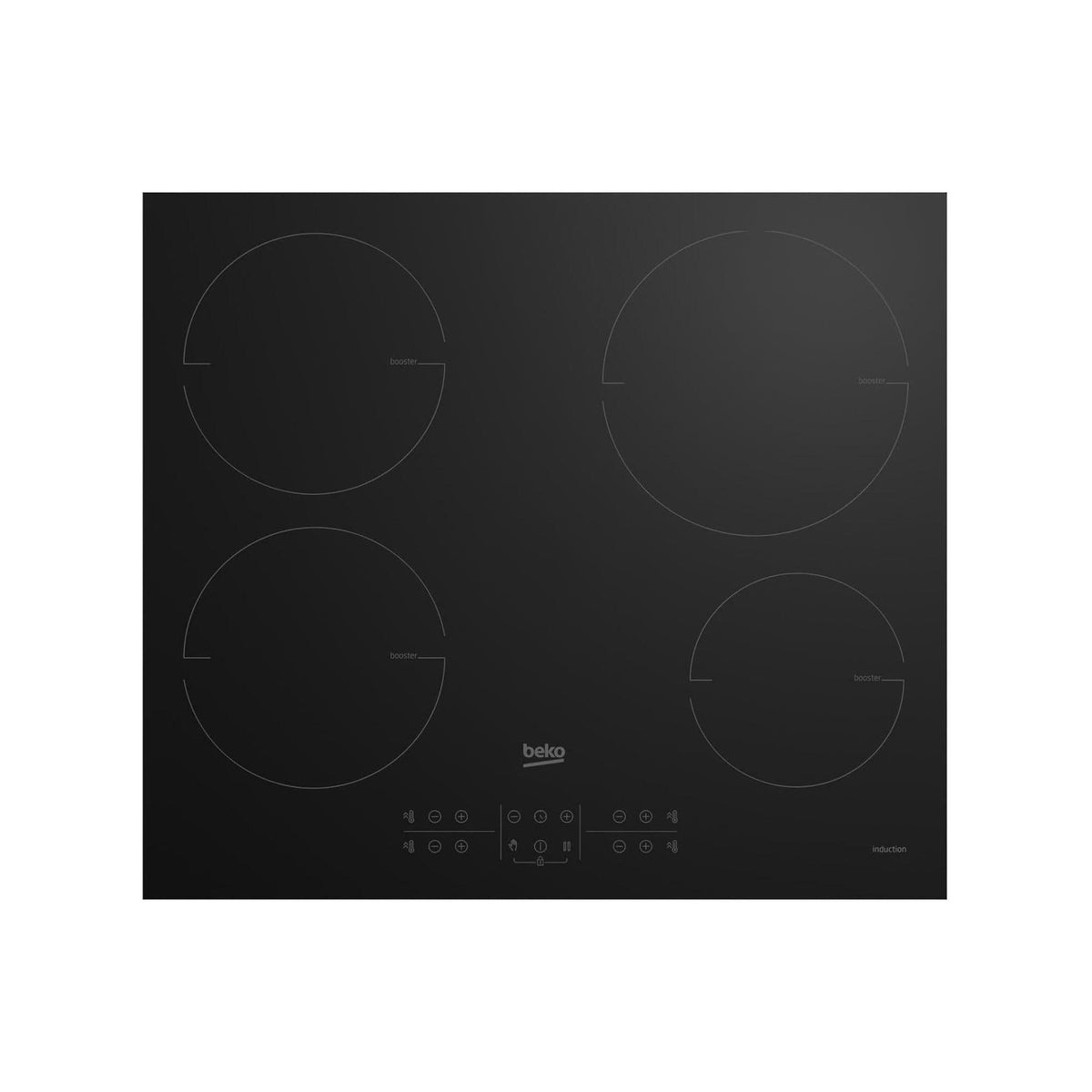 BEKO HII 64200 MT PIANO COTTURA A INDUZIONE 60CM 4 ZONE DI COTTURA COLORE NERO - HII64200MT