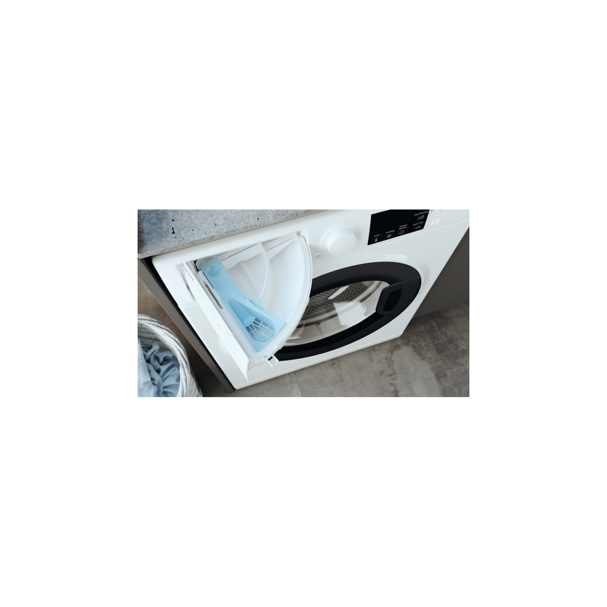 HOTPOINT ARISTON RSSG R527 B IT LAVATRICE SLIM 44CM 7KG 1200 GIRI INVERTER VAPORE CLASSE B - RSSGR527BIT