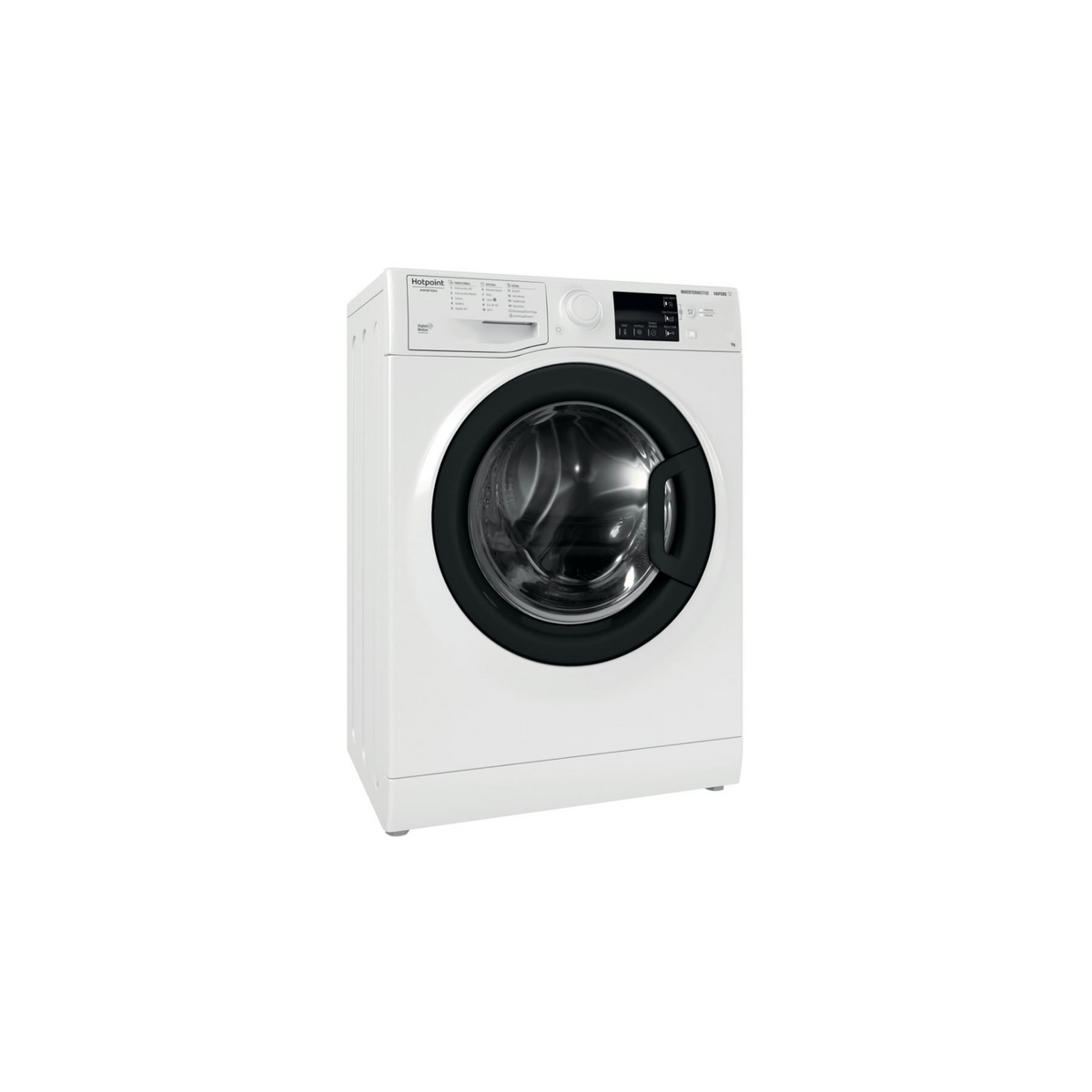 HOTPOINT ARISTON RSSG R527 B IT LAVATRICE SLIM 44CM 7KG 1200 GIRI INVERTER VAPORE CLASSE B - RSSGR527BIT