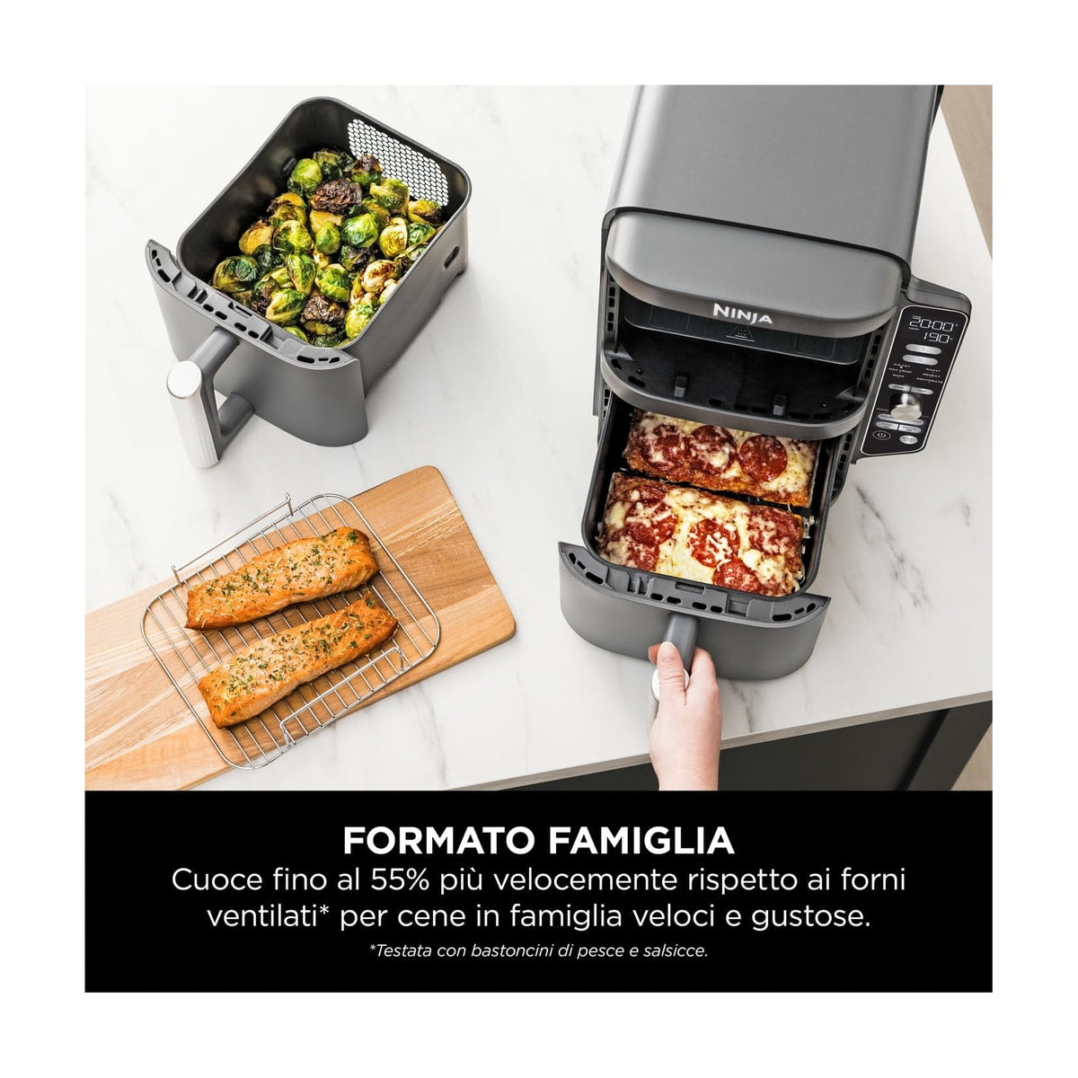 NINJA SL400EU FRIGGITRICE AD ARIA 9,5 LT
