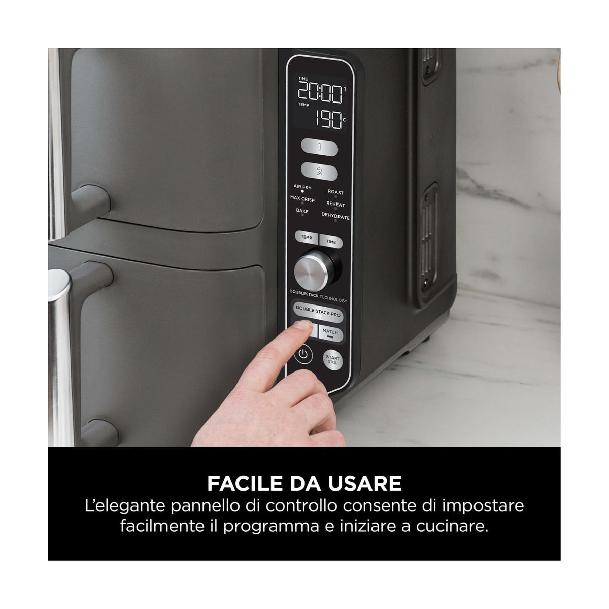 NINJA SL400EU FRIGGITRICE AD ARIA 9,5 LT