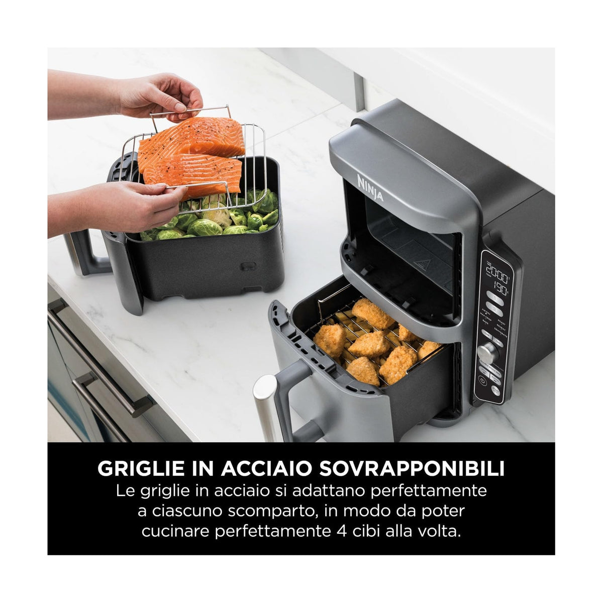 NINJA SL400EU FRIGGITRICE AD ARIA 9,5 LT