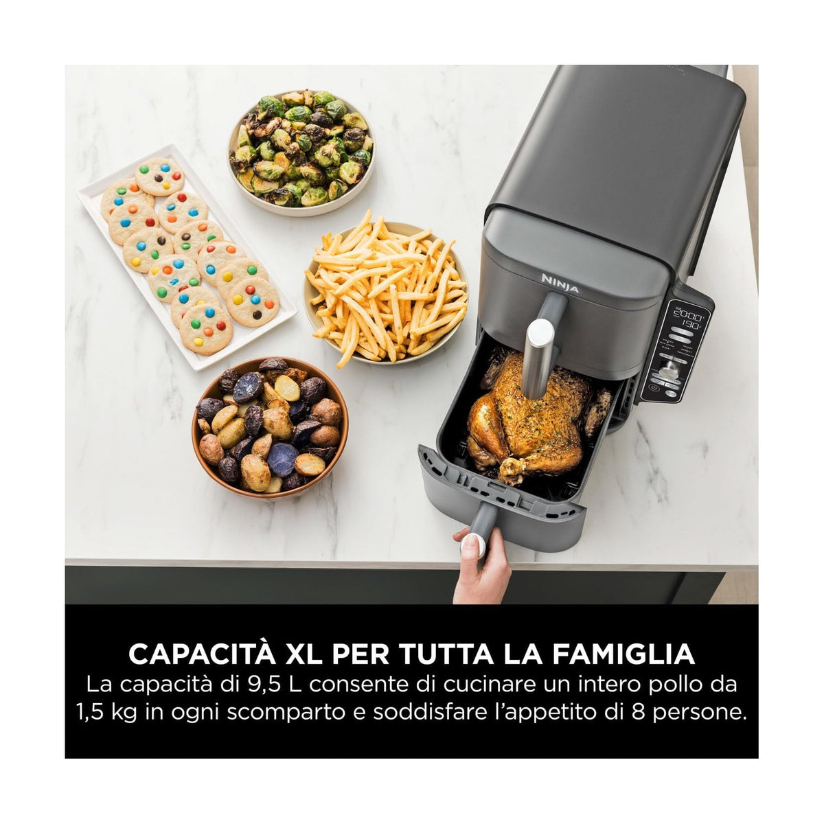 NINJA SL400EU FRIGGITRICE AD ARIA 9,5 LT
