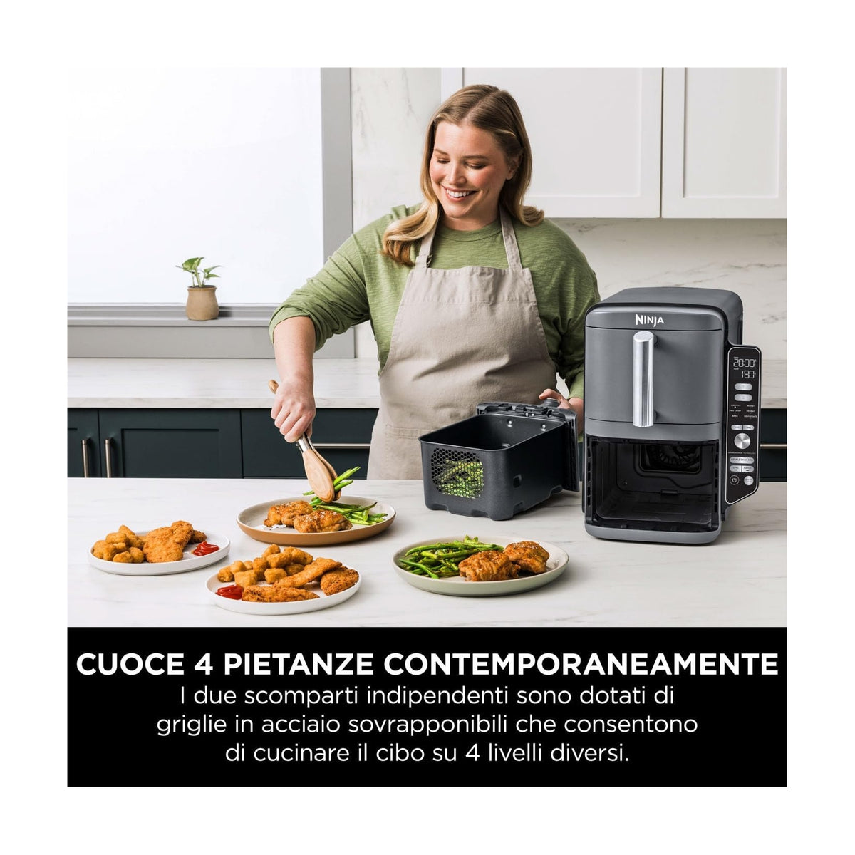 NINJA SL400EU FRIGGITRICE AD ARIA 9,5 LT