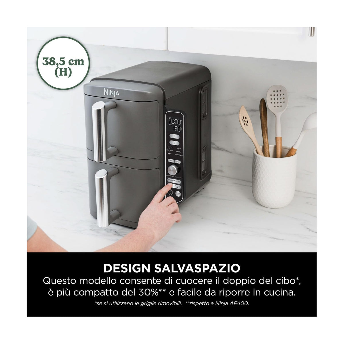 NINJA SL400EU FRIGGITRICE AD ARIA 9,5 LT