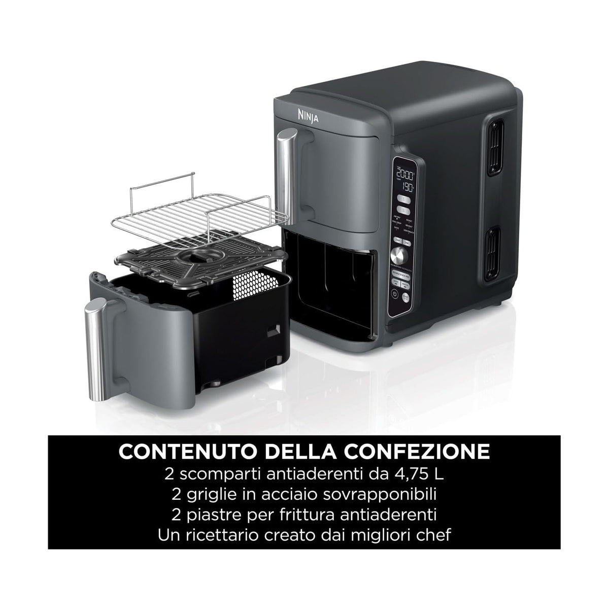 NINJA SL400EU FRIGGITRICE AD ARIA 9,5 LT