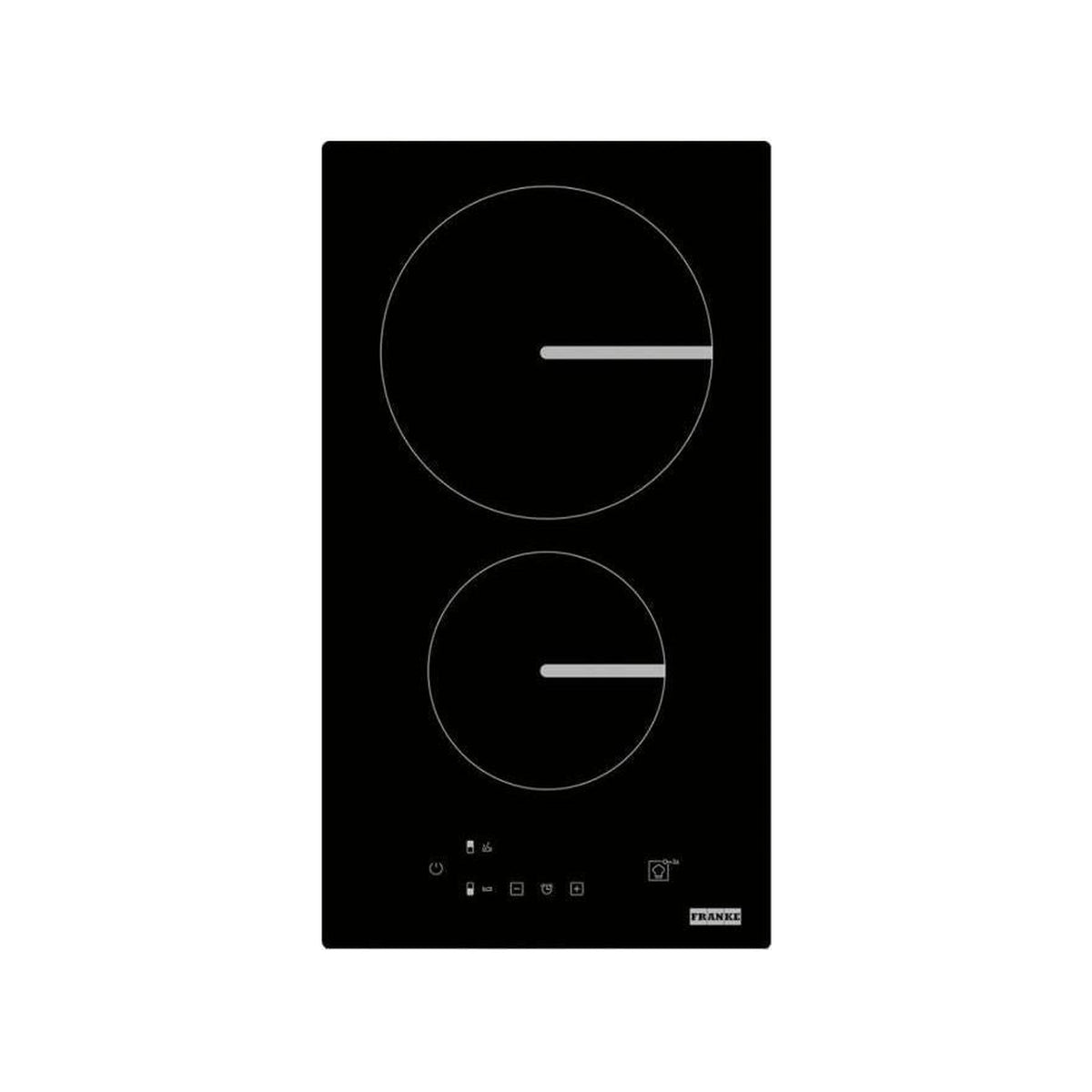 FRANKE FSM 302 I BK PIANO COTTURA A INDUZIONE 30CM 2 ZONE COTTURA IN VETROCERAMICA NERO - 108.0606.106