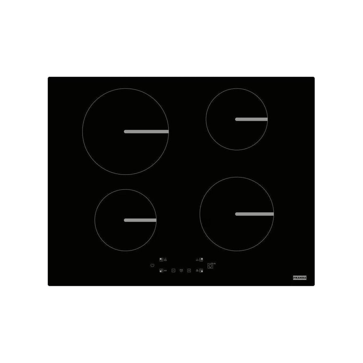 FRANKE FSM 654 I BK PIANO COTTURA A INDUZIONE 65CM 4 ZONE COTTURA IN VETROCERAMICA NERO - 108.0606.107