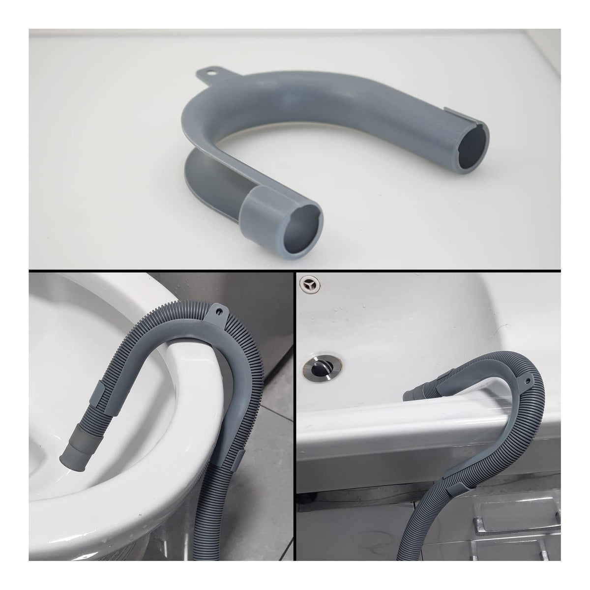 GANCIO UNIVERSALE PER TUBO DI SCARICO DA 20 A 26 MM