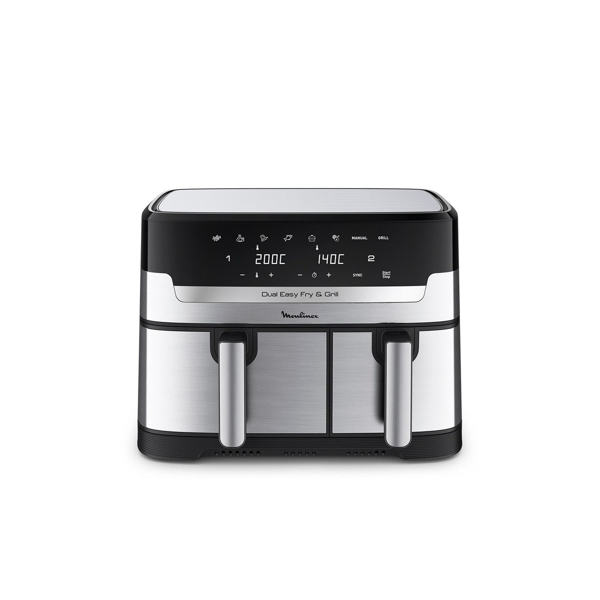 MOULINEX EZ905D FRIGGITRICE AD ARIA 8LT COLORE NERO/INOX