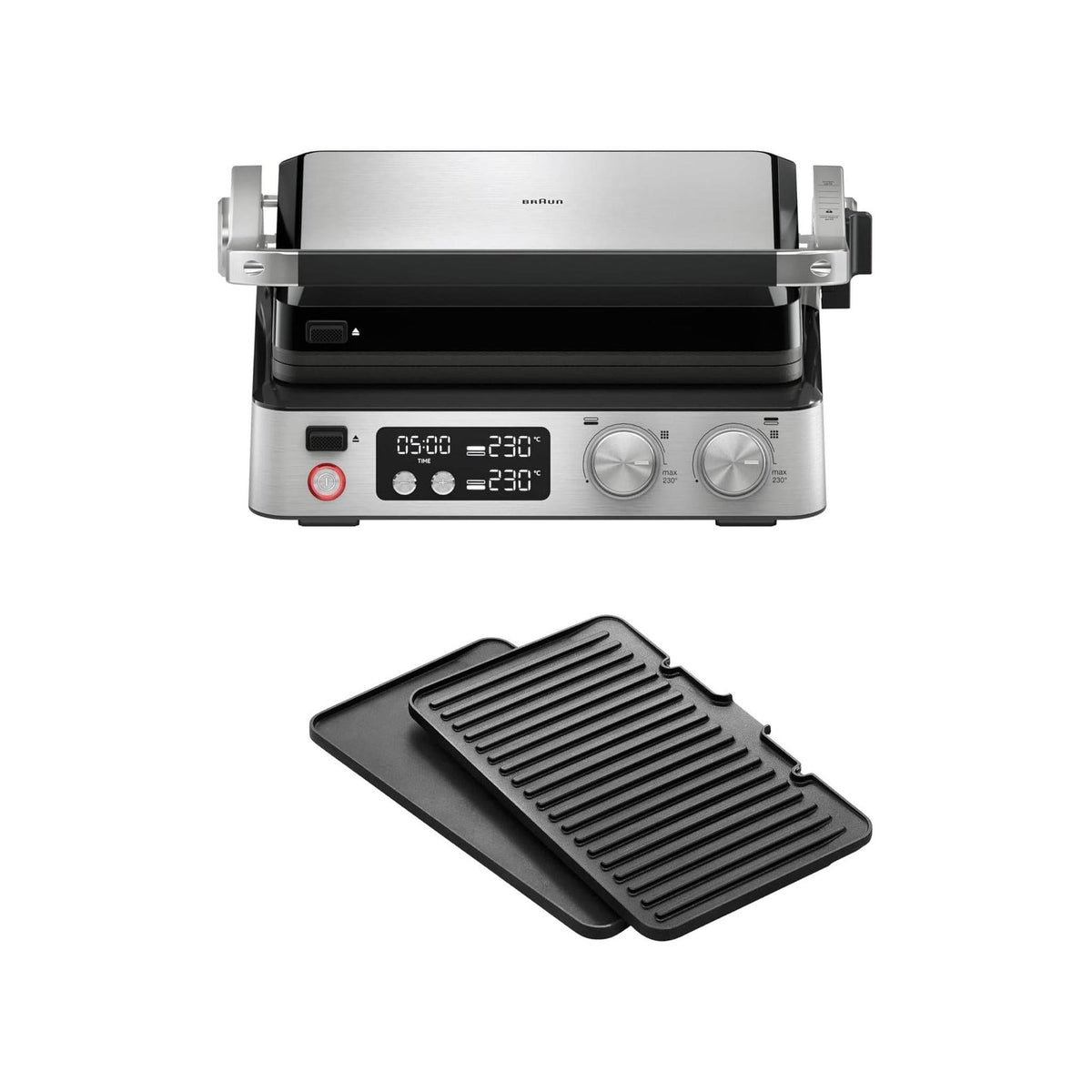 BRAUN CG 7040 BISTECCHIERA ELETTRICA 3 POSIZIONI DI COTTURA  - CG7040
