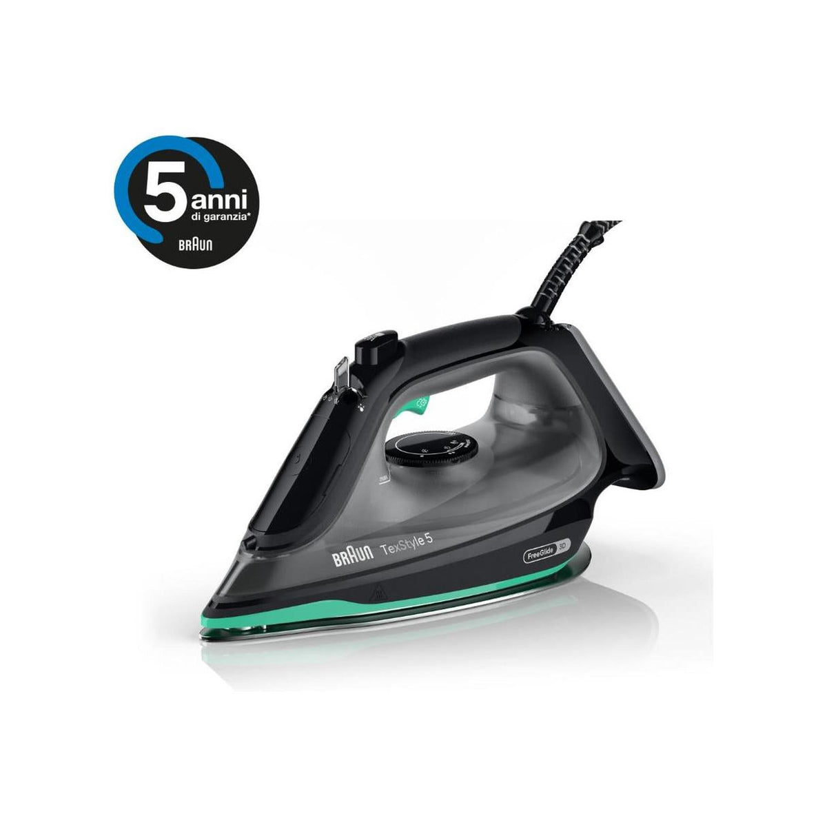 BRAUN SI5277GR FERRO DA STIRO TEXSTYLE 5 SERBATOIO 300ML 2700W