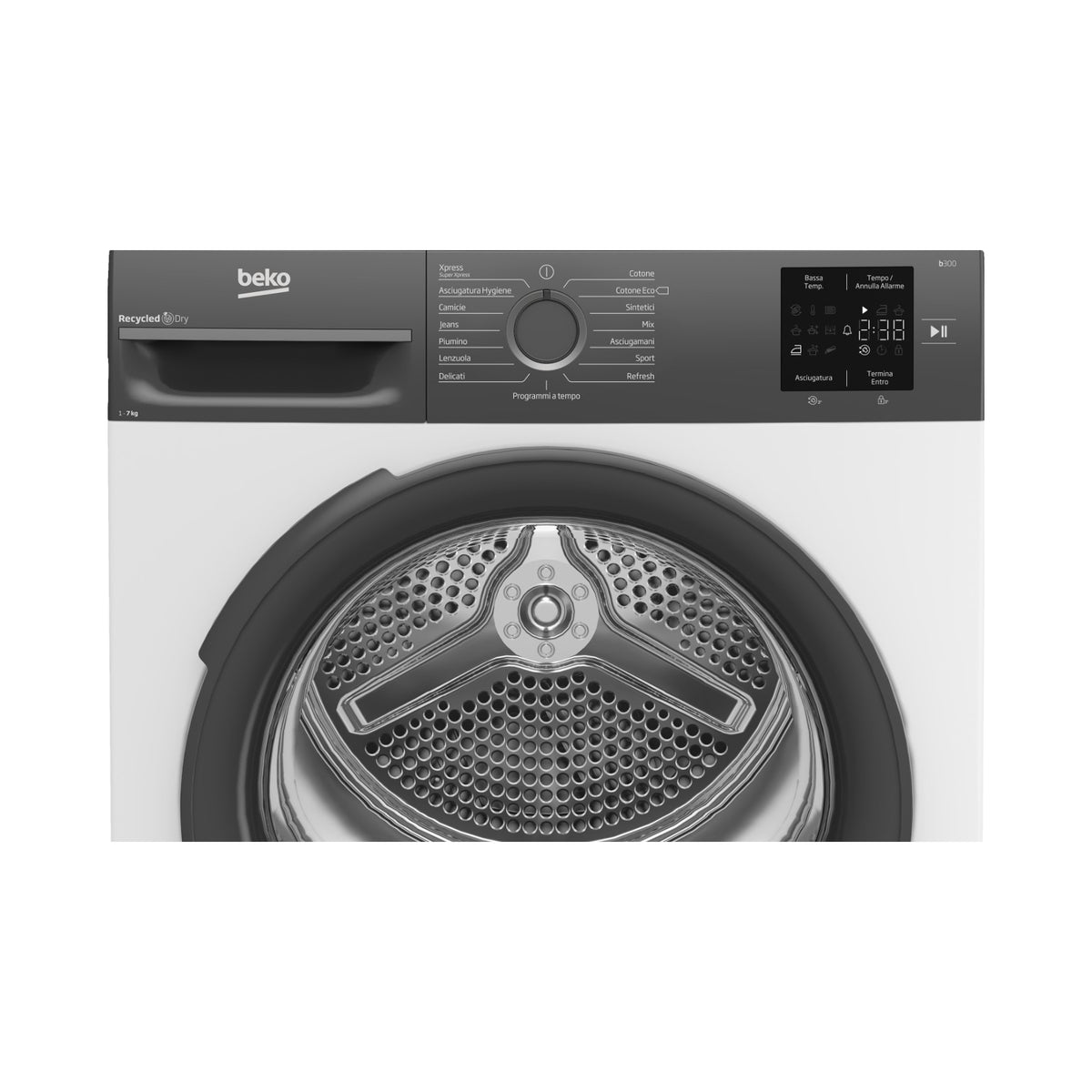 BEKO BMEUTS372A ASCIUGATRICE SLIM 55CM 7KG CLASSE D (EX A+++)