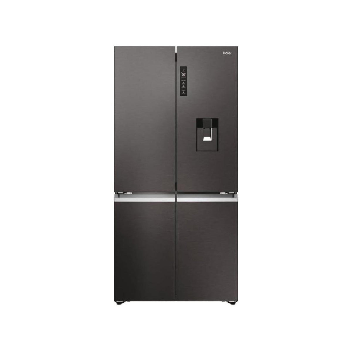 HAIER HCR79F19EHMD FRIGORIFERO 4 PORTE CUBE 90 642LT NO FROST CLASSE E INOX SCURO