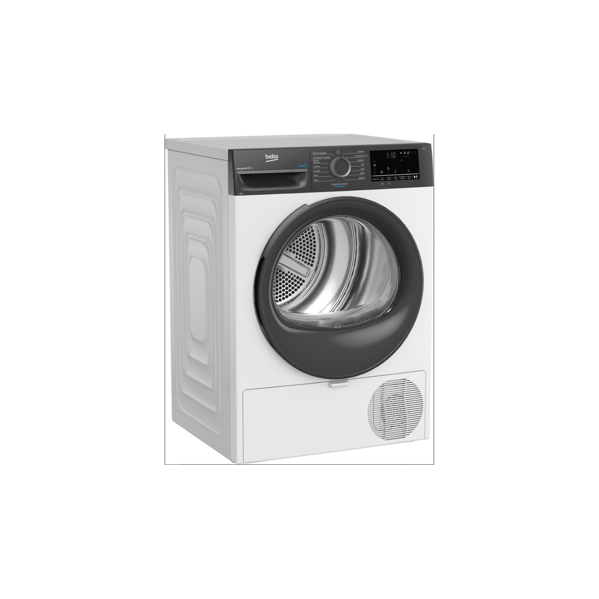 BEKO BMEUT481SAI ASCIUGATRICE OPTISENSE A POMPA DI CALORE 8KG CLASSE C