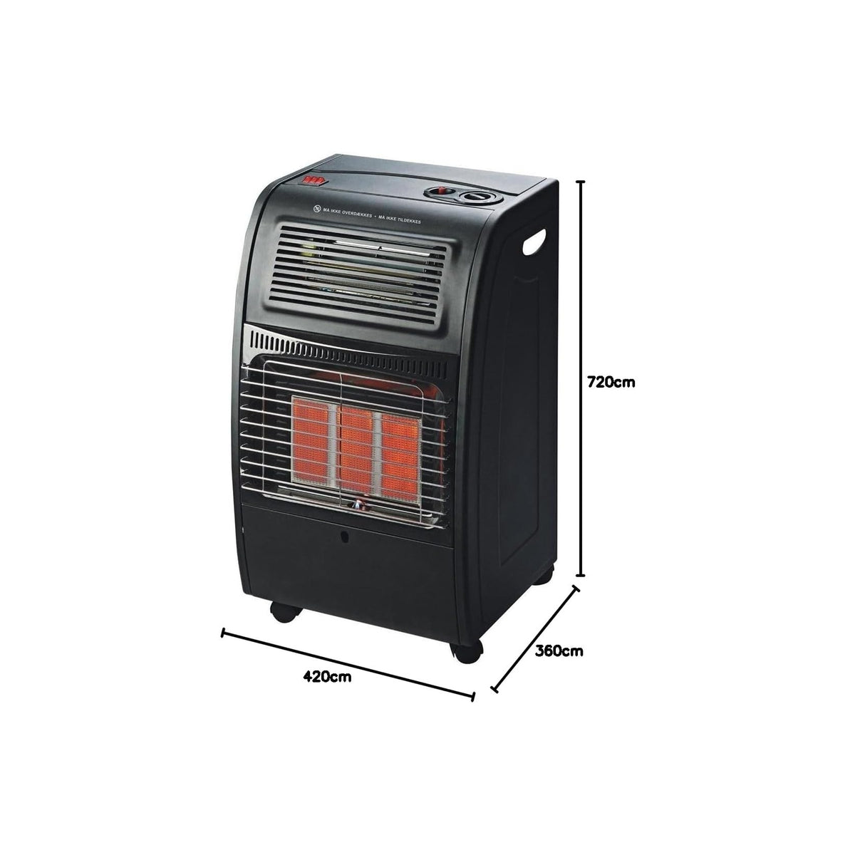 DCG ELTRONIC GH09 STUFA A GAS GPL - NERA