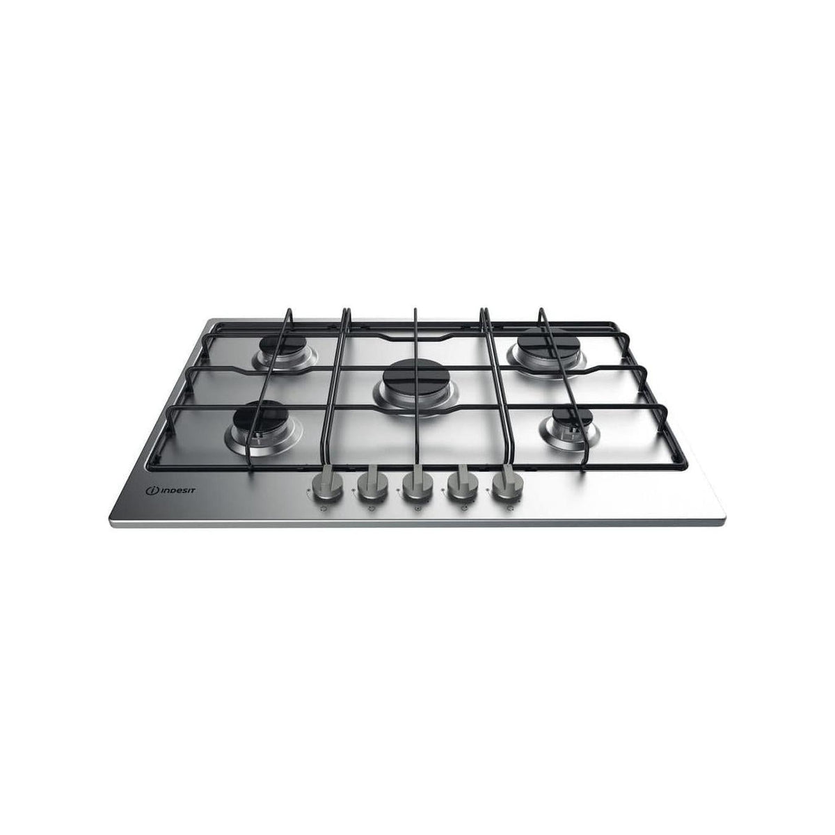 INDESIT THP 752 W/IX/I PIANO COTTURA 75CM 5 FUOCHI A GAS - INOX