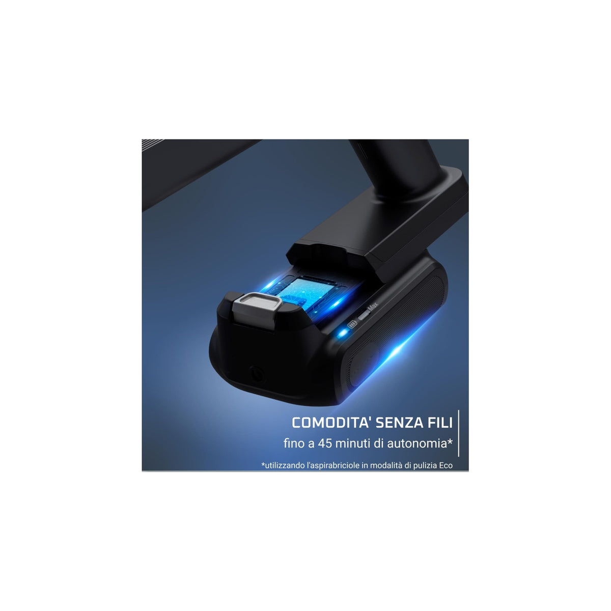 ROWENTA RH6A71 SCOPA ELETTRICA SENZA FILI CAPIENZA 0,44 LT