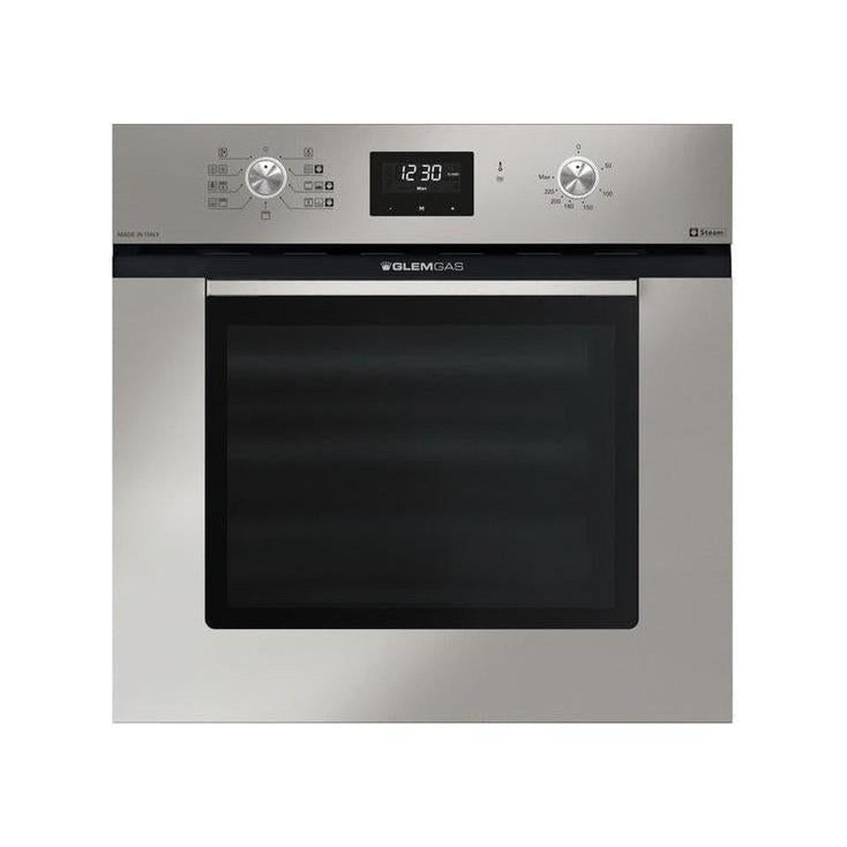 GLEM GAS GFU98IX-S6V3 FORNO DA INCASSO ELETTRICO VENTILATO 64LT VAPORE CLASSE A - ACCIAIO INOSSIDABILE