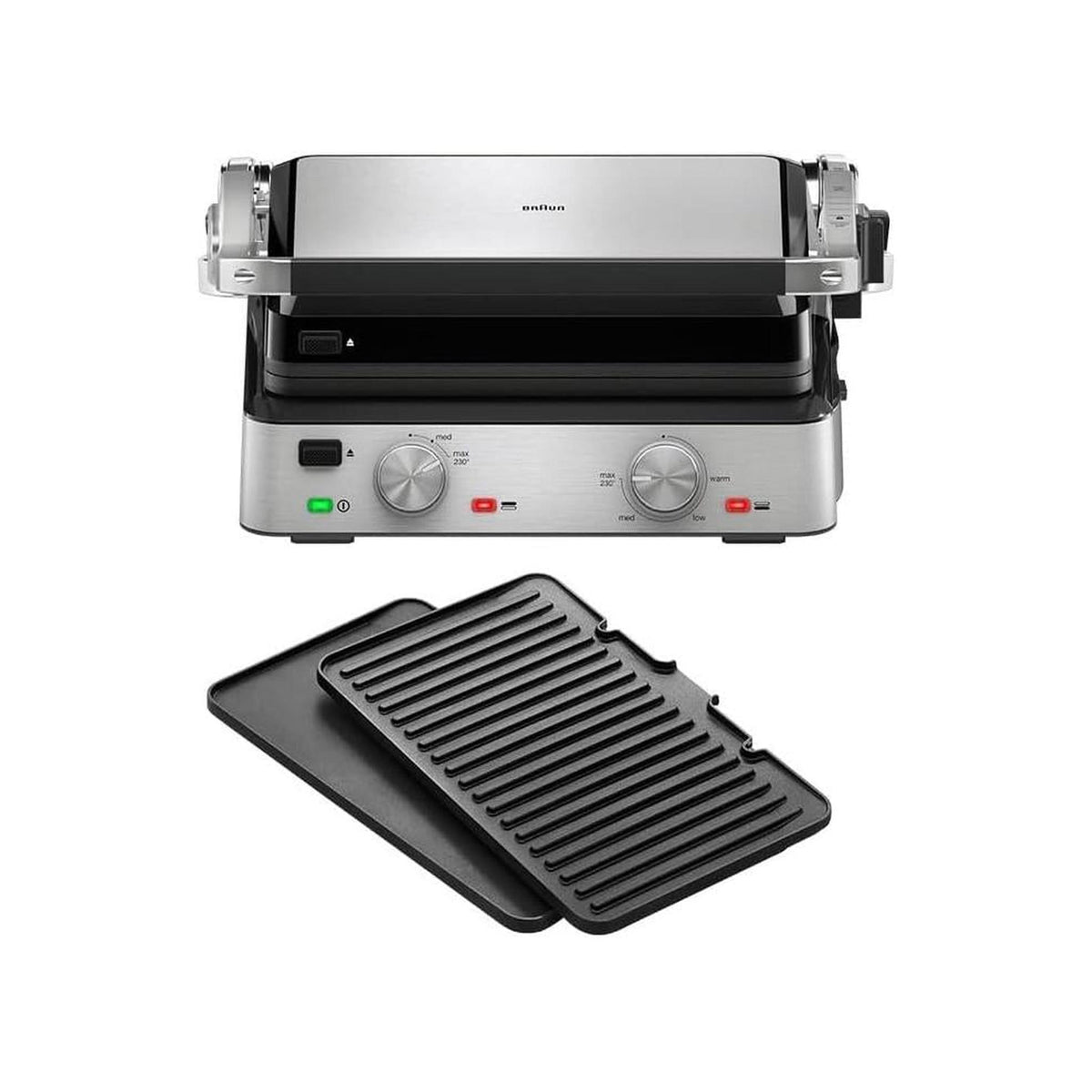 BRAUN CG 7020 BISTECCHIERA ELETTRICA 3 POSIZIONI DI COTTURA  - CG7020