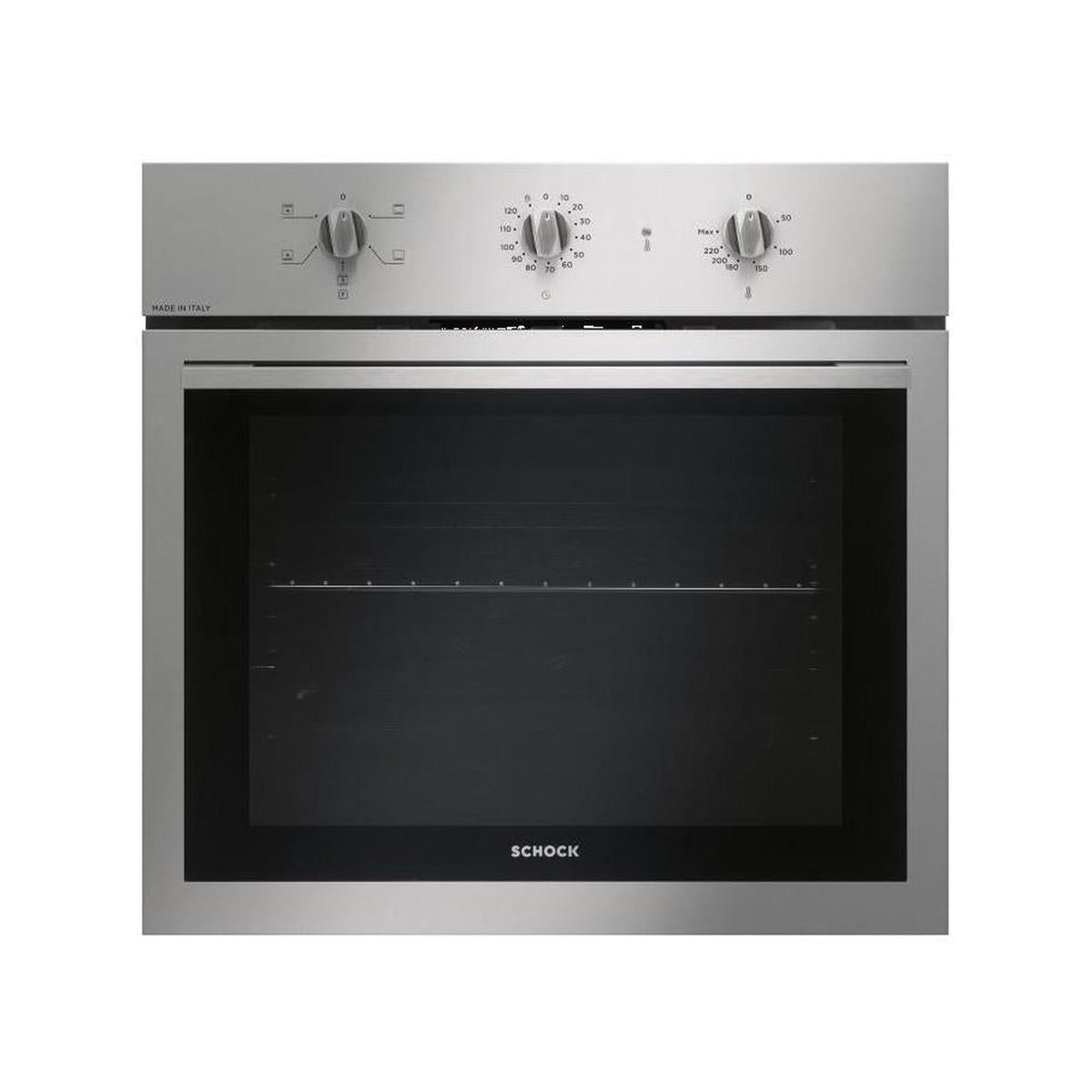 SCHOCK SFP52IX2 FORNO DA INCASSO ELETTRICO VENTILATO 64LT CLASSE A - INOX