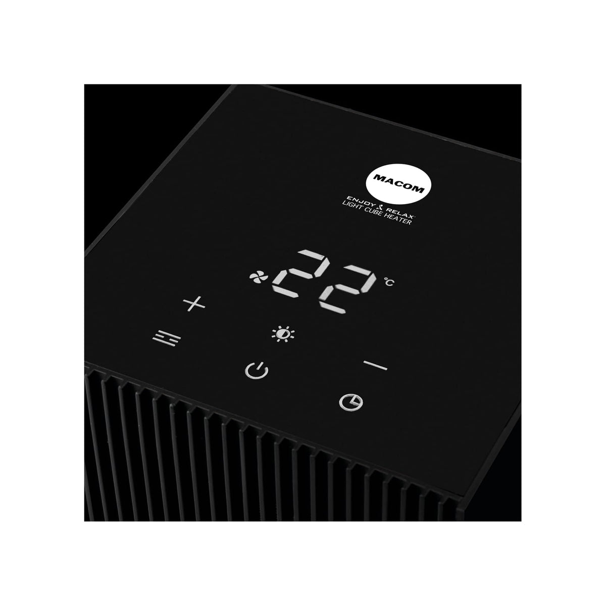 MACOM 931 TERMOVENTILATORE DA TAVOLO CON LUCE SOFFUSA