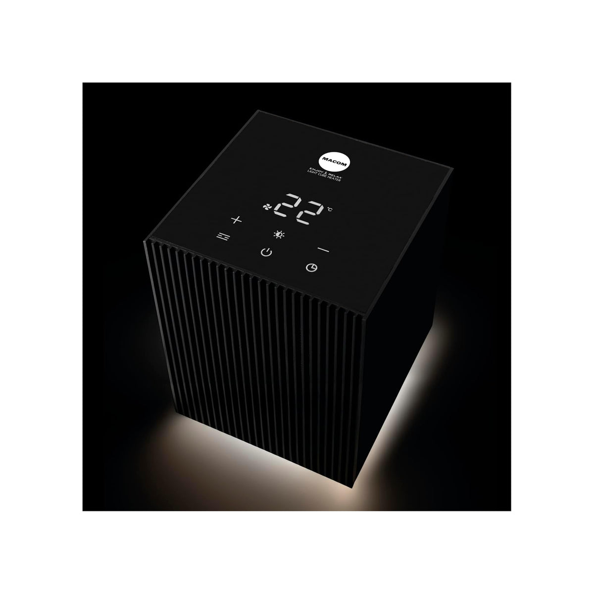 MACOM 931 TERMOVENTILATORE DA TAVOLO CON LUCE SOFFUSA