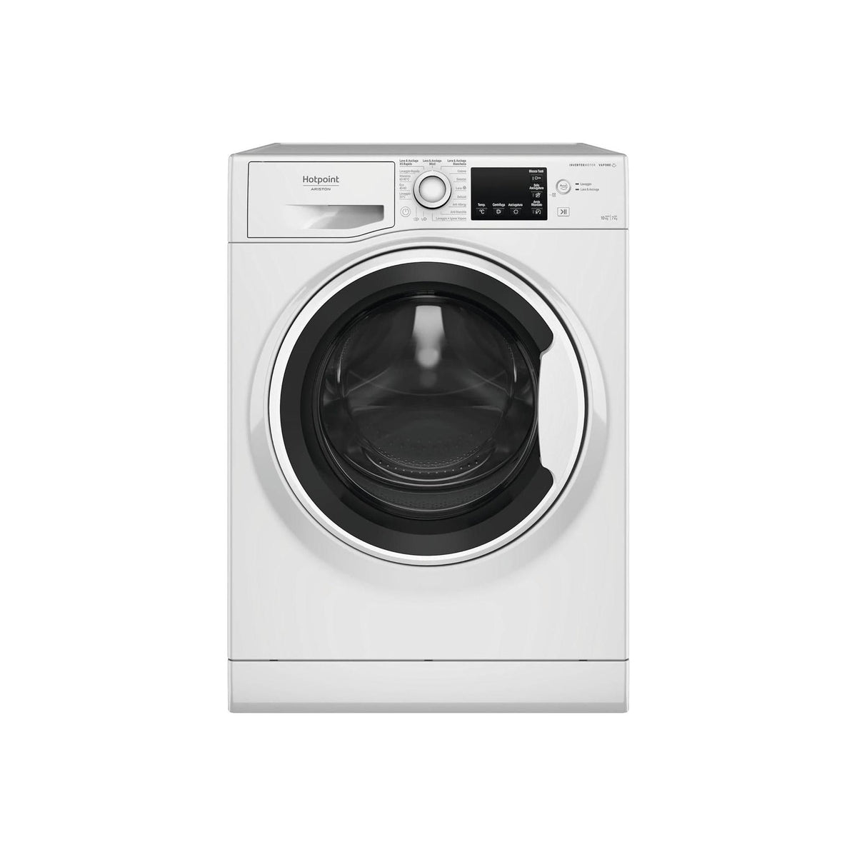 HOTPOINT ARISTON NDB 10736 WA IT LAVASCIUGA 10/7 KG 1400 GIRI VAPORE CLASSE A/D - NDB10736WAIT