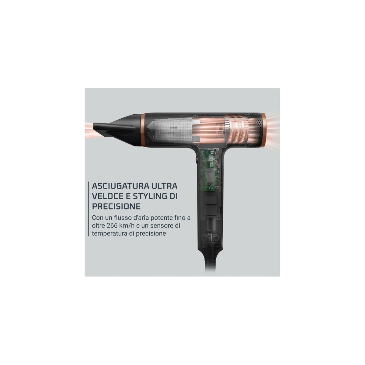 ROWENTA HY8310F0 ASCIUGACAPELLI NANO ULTIMATE EXPERIENCE