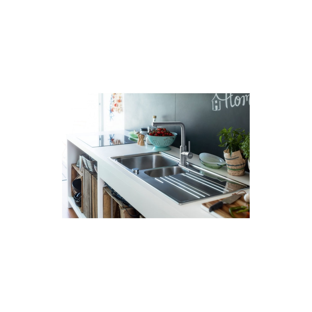 FRANKE 115.0706.985 MISCELATORE CANNA GIREVOLE - INOX