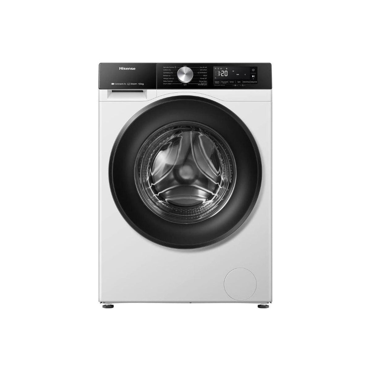 HISENSE WD3S8043BW LAVASCIUGA 8/5 KG 1400 GIRI VAPORE WIFI CLASSE A/D