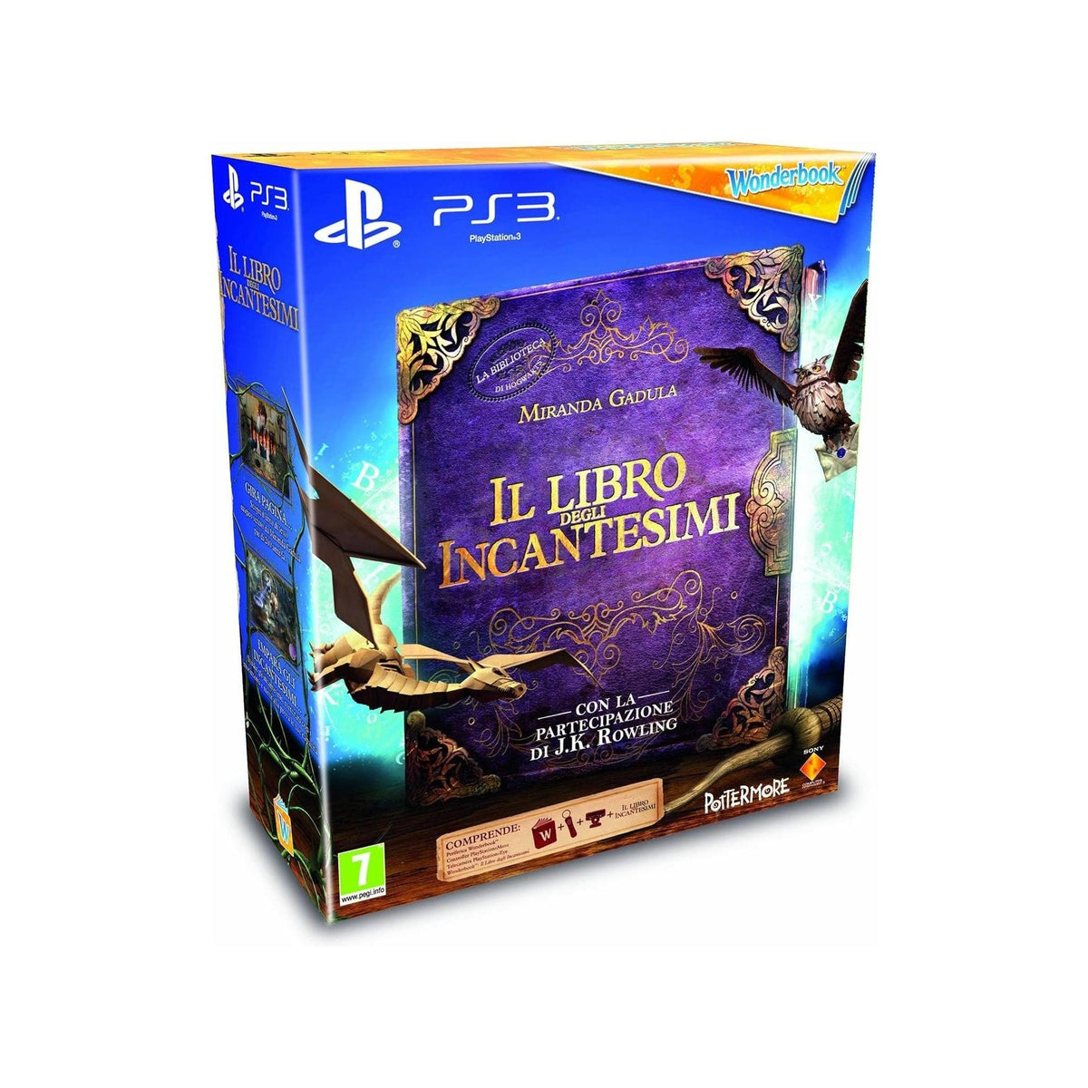 IL LIBRO DEGLI INCANTESIMI + WONDERBOOK PER PLAYSTATION 3