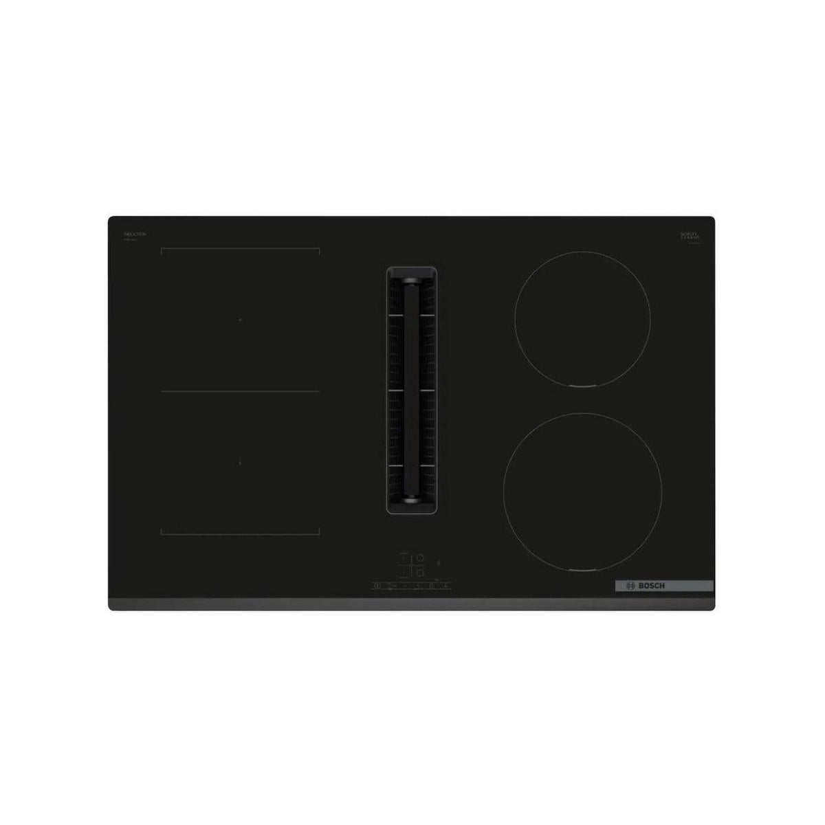 BOSCH PVS831B16E PIANO COTTURA A INDUZIONE 80CM CON CAPPA INTEGRATA 4 ZONE