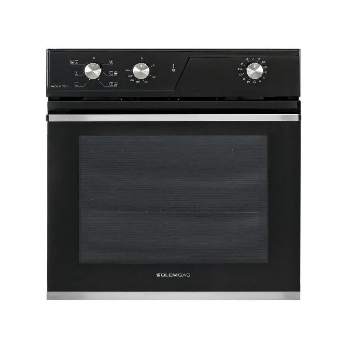 GLEM GAS GFR62BK-S3 FORNO DA INCASSO ELETTRICO VENTILATO CLASSE A - NERO