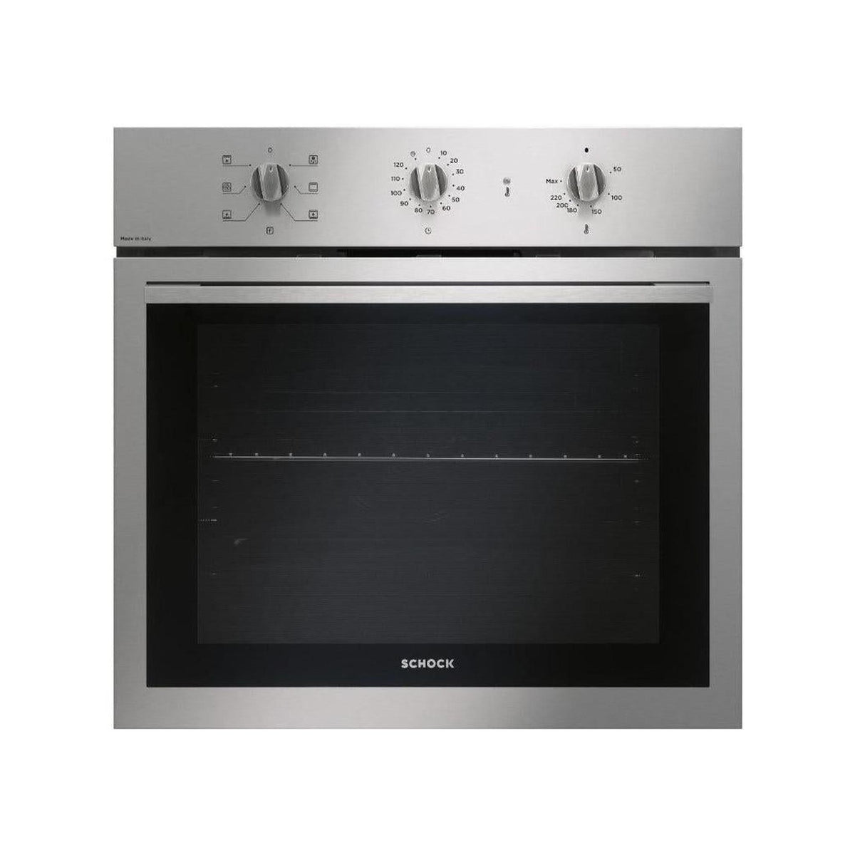 SCHOCK SFP62IXN FORNO DA INCASSO ELETTRICO VENTILATO 64LT CLASSE A INOX