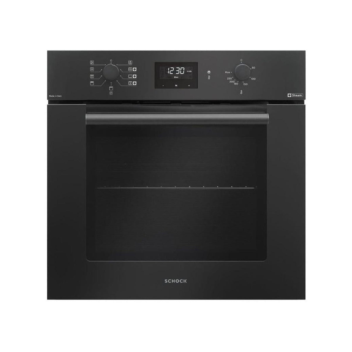 SCHOCK SFI97BKV FORNO DA INCASSO ELETTRICO FUNZIONE VAPORE E PIZZA CLASSE A - NERO OPACO