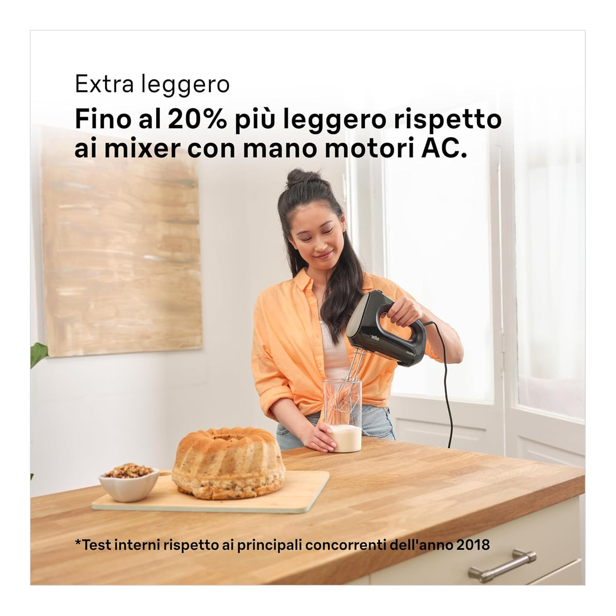 BRAUN HM2110BK SBATTITORE ELETTRICO 5 VELOCITA' - NERO