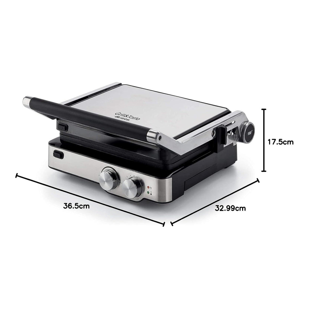 ARIETE 1918 BISTECCHIERA 3 IN 1 2000W CON POSIZIONE BARBECUE