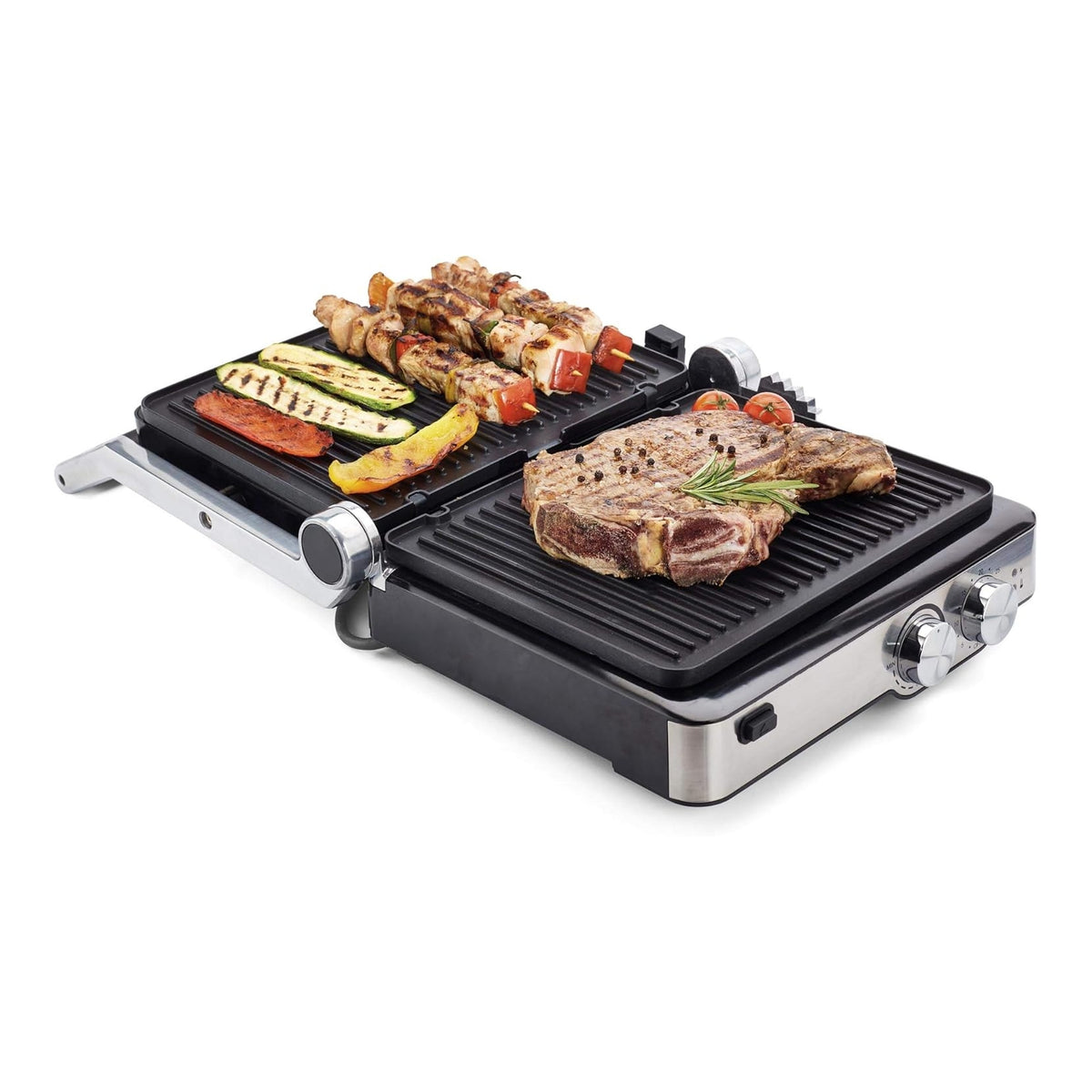 ARIETE 1918 BISTECCHIERA 3 IN 1 2000W CON POSIZIONE BARBECUE