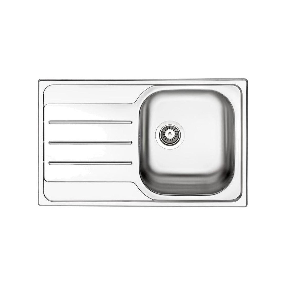 APELL OH791ILPC LAVELLO 1 VASCA CON GOCCIOLATOIO A SINISTRA INOX PRELUCIDO