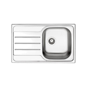 APELL OH791ILPC LAVELLO 1 VASCA CON GOCCIOLATOIO A SINISTRA INOX PRELUCIDO