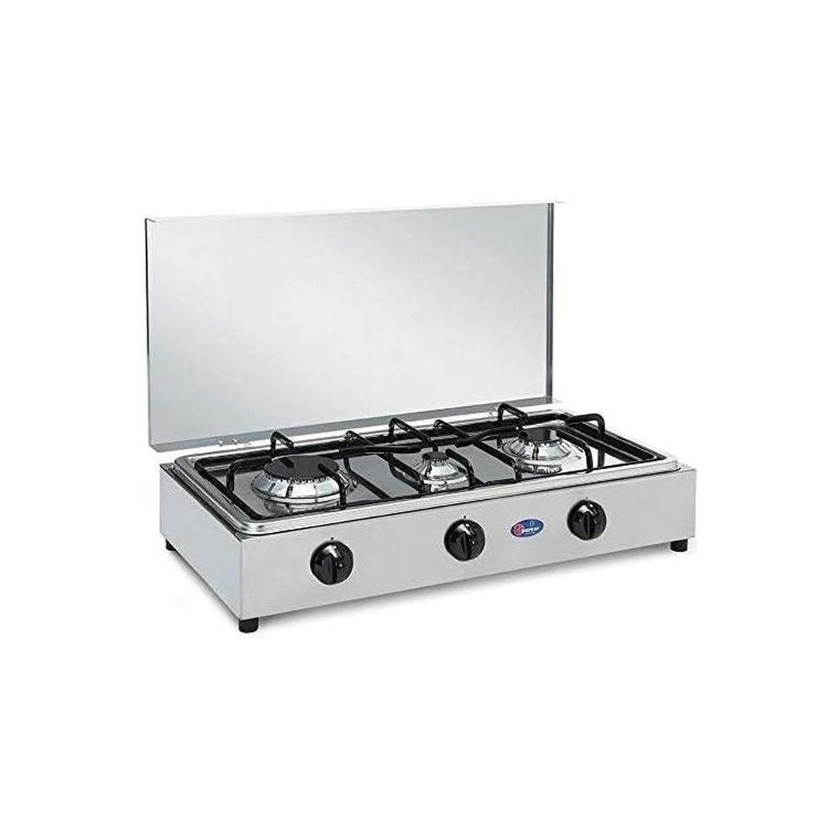 PARKER 300ACCGPMU FORNELLO 3 FUOCHI - INOX