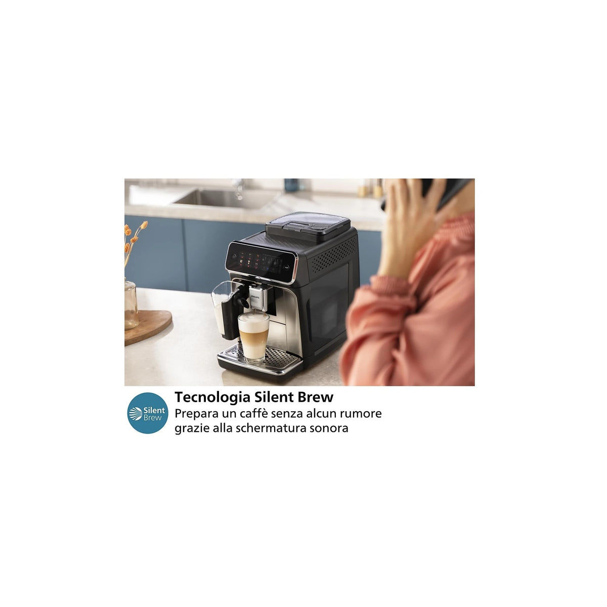 PHILIPS EP2334/10 SERIES 2300 MACCHINA DA CAFFÈ AUTOMATICA CON CHICCHI O CAFFE' MACINATO
