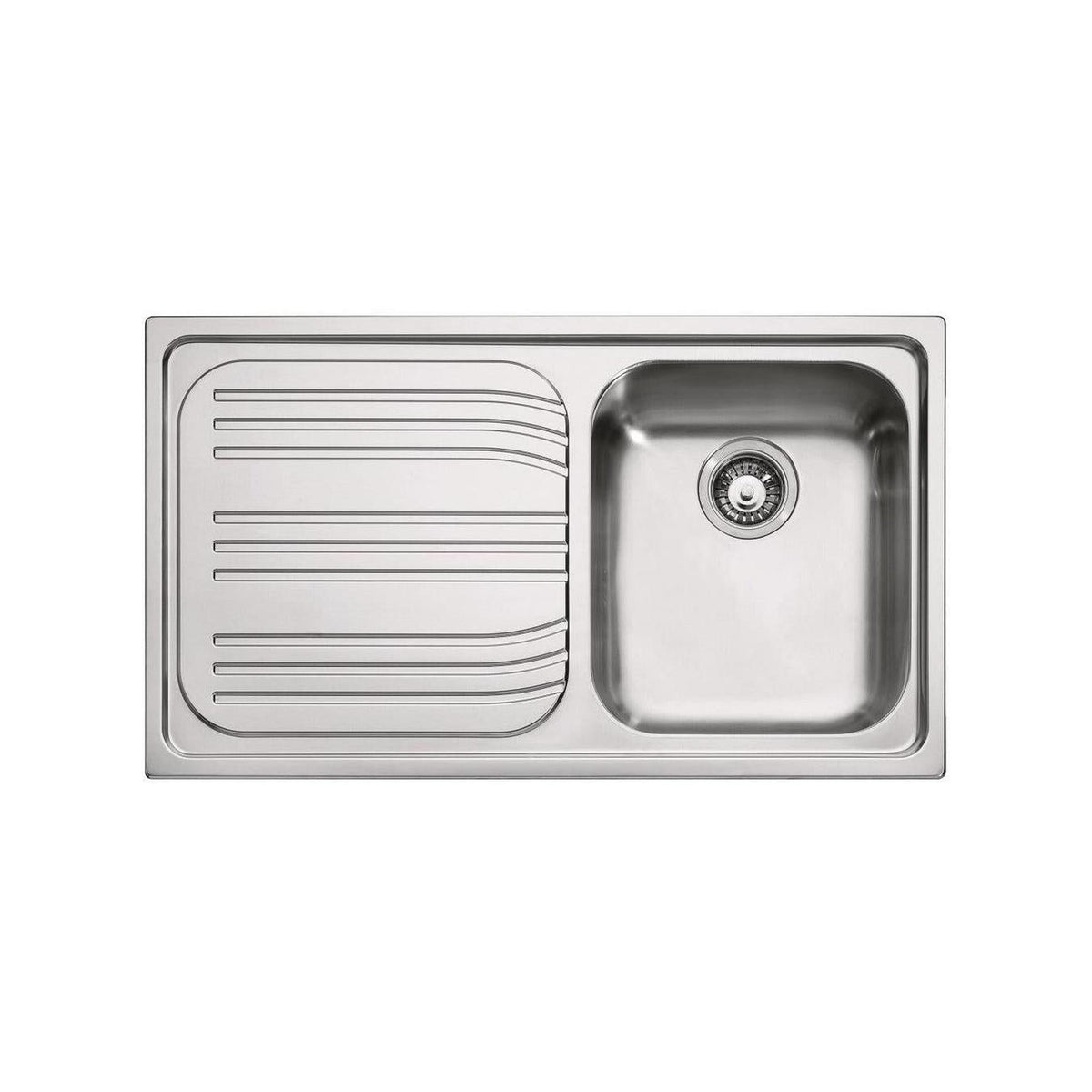 FRANKE RRX611SX (85862907) LAVELLO 86X50 1 VASCA CON GOCCIOLATOIO A SX INOX - 101.0053.242