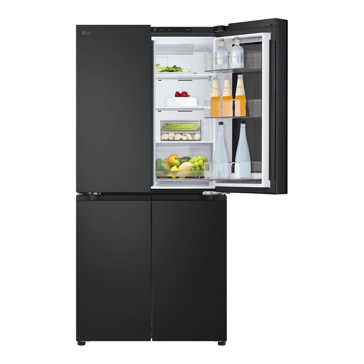 LG GMV860EPDE FRIGORIFERO 4 PORTE 530LT INSTAVIEW WIFI TOTAL NO FROST CLASSE E NERO