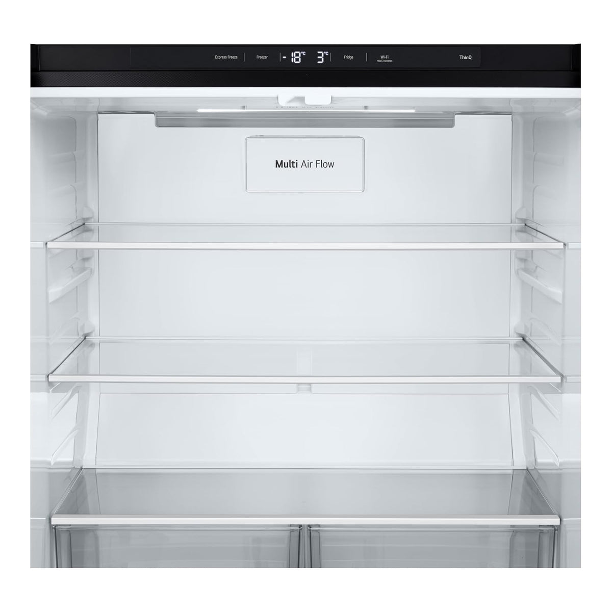 LG GMV860EPDE FRIGORIFERO 4 PORTE 530LT INSTAVIEW WIFI TOTAL NO FROST CLASSE E NERO